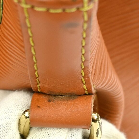 LOUIS VUITTON BROWN EPI PETITE NOE SHOULDER BAG M44108 AR0925 YQ04973 BNN05 - Picture 9 of 9